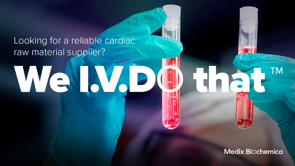 Looking for a reliable cardiac raw material supplier? We IVDo that Looking for a reliable cardiac raw material supplier? We IVDo that